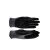 代尔塔劳保手套乳胶涂层防滑透气黑色201630 1副 备注尺码