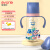 爱得利（evorie）奶瓶 Tritan奶瓶6个月以上婴儿奶瓶带手柄重力球防漏耐摔吸管奶瓶 童趣蓝 240ml 6月+