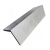 振鑫角铝50*50等边三角铝型材直角铝合金角条L型铝条90度直角铝角码 定制加工