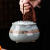 领艺家用陶瓷茶叶罐开片哥窑大号便携密封罐茶叶包装盒茶仓 醒龙（约可装茶叶160g）