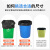 者也 加厚加大垃圾袋黑色平口塑料袋环卫干湿分类特大垃圾桶袋 100*120cm加厚50只装