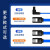 山泽（SAMZHE） 高速双通道数据连接线SATA3代2代硬盘数据连接线 外接固态机械硬盘光驱串口线 3.0弯对直【黑色】0.5米 WDZ05
