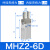 创思艺SMC型气动手指气缸mhz2-16d小型平行气爪夹具10D/20d/25d/32S/40L MHZ2-6D精品 