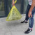 加厚黄色垃圾袋所平口手提背心式大号危险废弃物塑料袋 100*110特厚垃圾袋50只