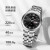 天王（TIAN WANG） 手表 时尚钢带石英表商务男女情侣表 学生手表腕表钟表 黑色男款3626
