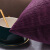 罗兰家纺 北欧抱枕靠枕轻奢荷兰绒纯色床头靠垫 HC荷兰绒抱枕-紫色 50*50cm