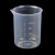 纳仕德 SY5019 量杯 无手柄带刻度大容量食品级PP塑料计量杯量筒烧杯 250ml 