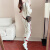 MT&RM运动套装女 春秋季新款洋气时尚宽松显瘦休闲服开衫卫衣两件套 白色套装 S(100斤以内)