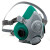 世达（SATA）HF0420 防护面具喷漆专用防毒面罩组套防化工防尘双滤盒