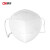 CM朝美 氪星9001-1型 KN90级防粉尘一次性防护口罩工业劳保防雾霾防异味 白色 50只装