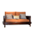 雨家 红木家具印尼黑酸枝（学名：阔叶黄檀）上上之喜客厅沙发豪华别墅新中式全实木组合沙发茶几六件套 6件套（123）真皮坐垫