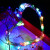 LED铜线灯串小彩灯闪灯串灯满天星生日蛋糕圣诞礼盒鲜花花束装饰 2米20灯暖白（纽扣电池款）