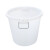 大号加厚塑料水桶圆桶100L150L储水桶大白桶垃圾塑胶桶 65L大白桶(不带盖)