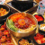 韩笑韩式冷面碗双层家用不锈钢碗韩国金拌饭碗大碗泡面沙拉碗商用餐具 19CM冷面碗（巨厚款） 1个