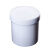 垒固  塑料广口直身瓶涂料油墨罐HDPE大口塑料瓶 白色300ml（10个） 