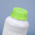 级塑料瓶250/500ml/1L升香精添加剂化工瓶饵料分装空瓶 1L乳白色 橙色盖 橙色盖