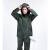 定制分体绿雨衣橄榄绿户外抢险救援制式徒步雨衣FZB 橄绿分体套装有网有口袋 M