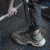 ONUO 健身房橡胶地垫运动地板地胶垫减震垫隔音家用防震力量区专用 黑+蓝(凹凸款50*50*2CM/片)