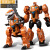 乐千寻（LEQIANXUN）变形玩具模型汽车金刚机器人大黄蜂恐龙钢索合金儿童男孩 黄蜂战士