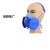 N1201防尘面具过滤棉FEA02硅胶半面罩防工业粉尘KN100滤芯 FEA02半面罩(M号1个)