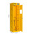 沛桥PQ-2936气瓶柜危险气体存储柜安全柜黄色单瓶二代报警器