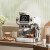 雪特朗ST-520咖啡机家用双系统 双锅炉 双水泵意式全半自动研磨一体机蒸汽可调家商两用咖啡机