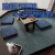 定制灰色4米宽满铺地毯办公室客厅耐脏卧室全铺ins拍照大面积地垫房间 深蓝条纹5毫米 1m宽(需要几米长--数量填几)
