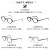 LINDBERG林德伯格商务眼镜框1011复古光学镜姜文同款圆形小框钛眼镜架 1011-AA38-42145黑色