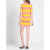 D二次方（DSquared2） 618女士短款连衣裙 Mustard S INT