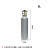 康迪普 工业二氧化碳钢瓶无缝气瓶便携式高压罐 8L