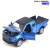 车致1:32皮卡车猛禽玩具儿童玩具声光合金回力玩具小汽车模型礼物皮卡 福特猛禽-蓝