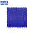 品乐涤 PVC工业地板 工业车间塑料地板拼接耐磨耐压车库软地 50×50cm×6mm 蓝色(柳叶纹) 1块