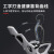 VWINPER 电脑椅家用人体工学椅子办公椅学生学习椅写字书房电竞游戏躺椅 白框黑网