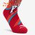 安踏儿童袜子男童长袜2024新年款红色舒适潮流长筒袜【初登龙门】 红绿色-1 XL