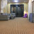 定制加厚办公室客厅酒店宾馆毛坯房卧室出租屋大改造满铺地毯 大红菱形 3米宽3.5米长整张发（赠胶带）
