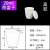 刚玉坩埚圆弧形带盖99%氧化铝耐高温1600度30ml买了挥发分50ml灰100ml马弗炉陶瓷规格一 20ml高款带盖