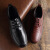 Baldauren2024新款男士皮鞋 韩版英伦商务正装男鞋透气青年懒人鞋驾车鞋 黑色 39