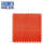 品乐涤 PVC工业地板 工业车间塑料地板拼接耐磨耐压车库软地 50×50cm×6mm 红色(柳叶纹) 1块
