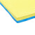 金固牢 KCAA-259 泡沫防滑地垫 T型纹黄蓝-厚4cm 1*1米 跆拳道地垫 地板垫舞蹈体操垫