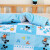 迪士尼宝宝（Disney Baby）纯棉儿童被套单件 全棉被罩幼儿园午睡婴儿床上用品四季通用110*150cm 小米奇
