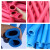 华丰易 保温棉 水管保护套 ppr彩色橡塑保温管 国标B1内径25*7mm1.8米(红色) 单位：根