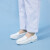 回力（Warrior）护士鞋女鞋透气软底休闲鞋增高医护工作鞋 WLY(JS)-0026 白色 37