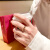赛菲尔18K金戒指 唯爱系列玫瑰金彩金男女情侣固口戒指对戒 女戒 11号约2.95克