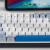 DURGOD杜伽K615W CHERRY樱桃MX2A轴无线蓝牙三模热插拔机械键盘背光MAC游戏办公 无光-回声 （雾蓝97键） 定制 红轴