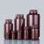 RICH LAB大口棕色塑料瓶 HDPE防紫外线避光瓶包装粉末样品试剂瓶 HDPE_棕色8ml