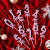 美克杰网红彩色皇冠蝴蝶结数字蜡烛生日蛋糕装饰插件周岁生日派对装扮 粉色0(所有数字一根)