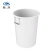 魅祥 大号圆桶塑料水桶加厚储水桶 酒店厨房工业环卫物业垃圾桶 发酵桶 100升不带盖(白色)