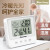 三量日本温度计家用精准干温湿度计室内高精度表婴儿室温计壁挂式 TH-900(笑脸旗舰款自动感应亮灯
