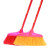 文之武 扫把扫地扫帚清洁工具 木柄塑料扫把 颜色随机 冰丝软毛细丝10个装