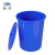 魅祥 大号水桶带盖储水桶化工桶 60升带盖蓝色